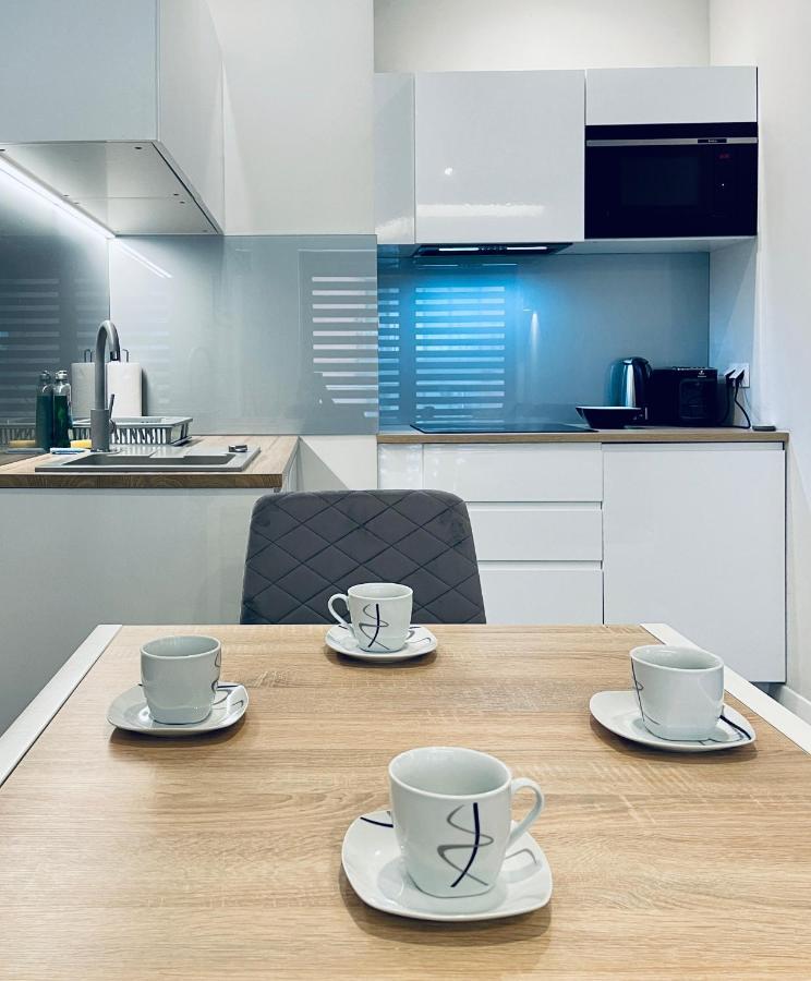Modern Silver Apartment Cracovia Esterno foto